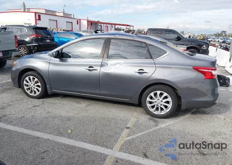 2019 Nissan Sentra Sv z USA, uszkodzony, nr VIN 3N1AB7AP6KL606902